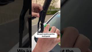 Putting toothpaste in the car has these hidden effects!#car #driving #shortsvideo #tips #skills