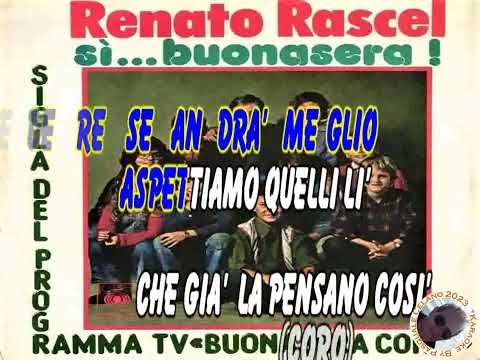 Renato Rascel   Sì Buonasera KARAOKE FAIR USE
