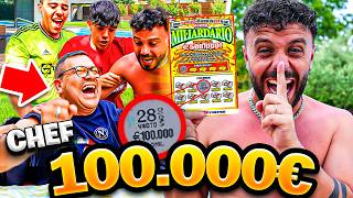 🤑 ABBIAMO VINTO *100.000€* al GRATTA e VINCI! SCHERZO a CHEF FRANCO 😂