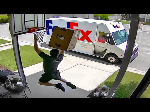 80 Idiot Delivery Drivers Caught On Camera