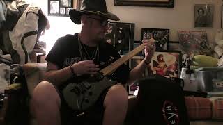 EVH Black Wolf ,Marshall and Soldano cranked up loud and just shredding ,Priest,VH,Crue,my songs....