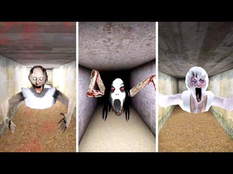 DVloper All Games Flying Enemies | Granny Vs Slendrina Vs Angeline | Slendrina Games, Granny 5