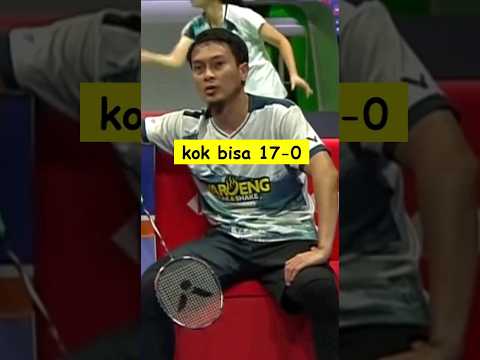 Ekspresi Ahsan Ketika Kena Skor Afrika #badminton #bulutangkis #ahsanhendra