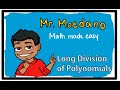 Polynomial Division Concepts and Techniques