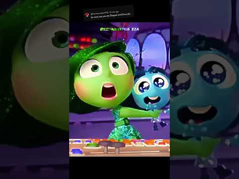 disgust and envy💚🩵 #insideout #insideout2 #disgust #envy #foryou #fyp #foryourpage #shorts #edit
