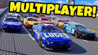 We Tried to SURVIVE PACK Racing in NASCAR 26 Multiplayer!