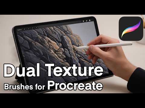 Master Dual Textures Brushes for Procreate!