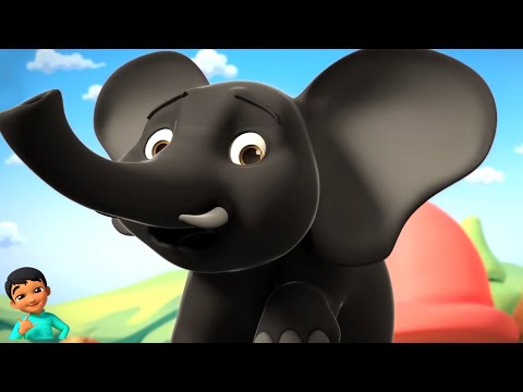 Ek Mota Hathi Ghumne Chala | एक मोटा हाथी | Hindi Nursery Rhymes & Kids Videos