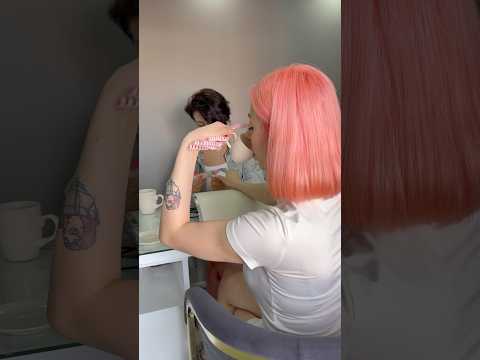 Kıvırcık tırnak + kahve = feci son !!!! Viral tırnaklar | kıvırcık tırnak mı olur ? #curly #shorts