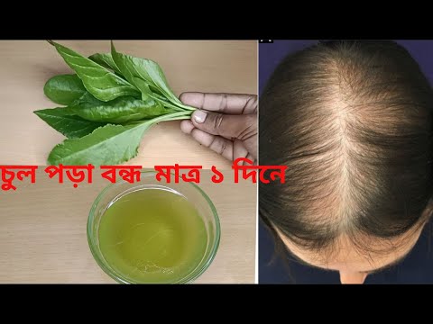 ঝরের বেগে চুল পড়া বন্ধ করার গোপন উপায়| STOP HAIR FALL |পালংশাক চুল পড়া বন্ধ করবে 100%|নতুন চুল গজাবে