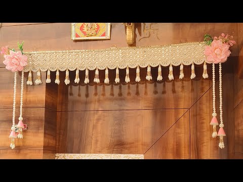 Designer Toran Making at Home || Bandanwar, DIY DOOR HANGING 2025