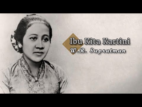 [Tanpa Vokal] ♬ W.R. Supratman – Ibu Kita Kartini ♬ +Lirik Lagu [Midi Karaoke]