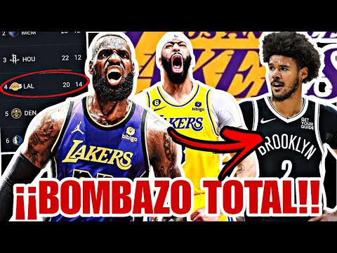 😱 ¡¡¡BOMBAZO MAXIMO!!! 💥 ¡¡¡LO HAN CONSEGUIDO!!! 😱 YA BUSCAN SU NUEVO TRASPASO LAKERS VS HAWKS🚨 NBA