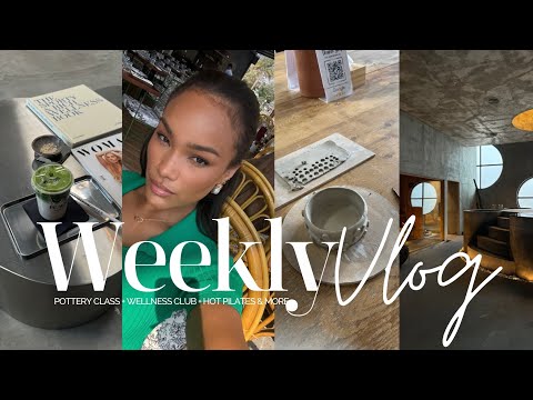 weekly vlog ! new hobbies + making new friends + insane wellness club & more | Allyiahsface vlog