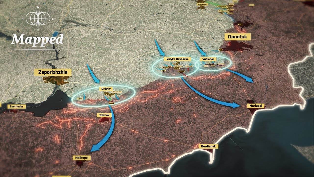 Ukrainian Counteroffensive. Phase I [Mapped]