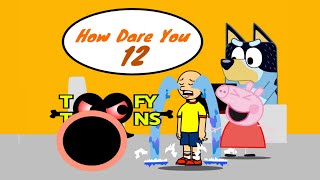 HOW DARE YOU RUIN MY INTERVIEW! PEPPA AND TOOFY TOONS TALES