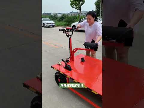 Wonderful video of @马小特electric flatbed car (03xscacbyyfixd2e)