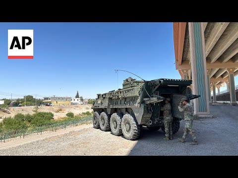 YouTube video thumbnail: US Expands Militarized Zones to 1/3 of US-Mexico Border