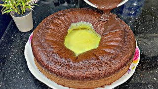 كيكة بركان لي دايرة ضجة كبيرة هاد الايام 😋 جبتها ليكم بطريقتي الخاصة وناجحة مليون بالميه