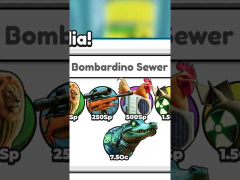 BEST BOMBARDINO SEWER BRAINROT 😱