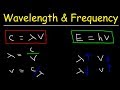 Photon Frequency and Wavelength Concepts