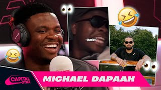 Michael Dapaah reacts to going viral, meeting Drake and stealing his durag 🤣👀 | Capital XTRA