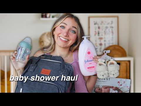 Baby Shower Haul (First Time Mom)