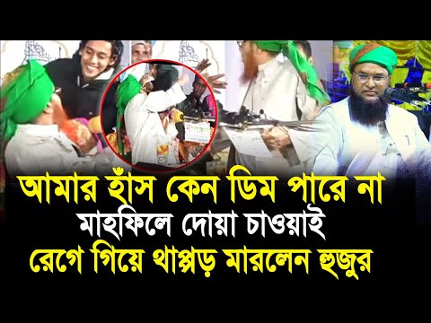 আমার হাঁস ডিম পারে না দোয়া দেন হুজুর ! রেগে গিয়ে থা/প্প/ড় মারলেন বক্তা Maulana Abul Kasem Sarkar