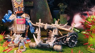converting ORCS into ORKS for warhammer 40k