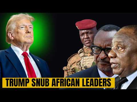 Why African Leaders Were Shut Out of Trump Inauguration & What It Means for Africa