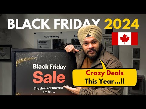 Crazy 'BLACK FRIDAY DEALS' 2024 in Canada this year | Gursahib Singh Canada