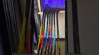 Unreleased Bauer Flylite sticks in EVERY color😳🏒
