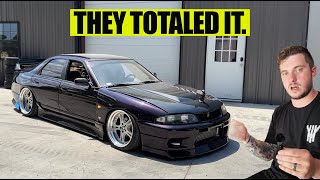 A Shop TOTALED My R33 GT-R Sedan... I'm Heartbroken