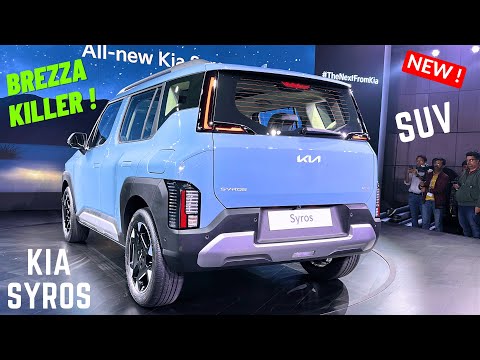 Kia Syros SUV Launch - Diesel & Turbo Petrol Engine | Panoramic Sunroof | ADAS | Kia Syros 2025 SUV