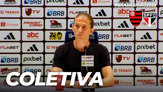 FILIPE LUÍS | COLETIVA PÓS-JOGO | FLAMENGO 2 X 0 SÃO PAULO | BRASILEIRÃO (12/07/25)