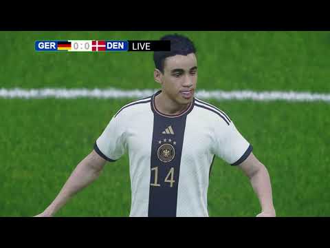 ? TRỰC TIẾP : Đức vs Đan Mạch |  UEFA EURO 2024 |  PES 21 Simulation Gameplay