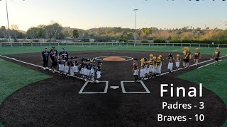PADRES @ BRAVES | PINTO | CHINO HILLS PONY