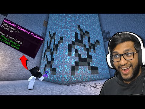 Minecraft BUT I can mine ENTIRE CHUNK !