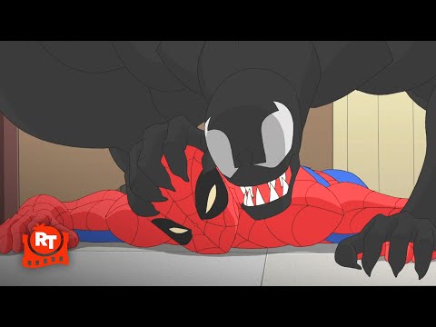 The Spectacular Spider-Man (2008) - Venom Attacks Spider-Man (S1E13) | Movieclips