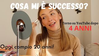 COSA MI È SUCCESSO? *torno su YouTube dopo 4 anni*