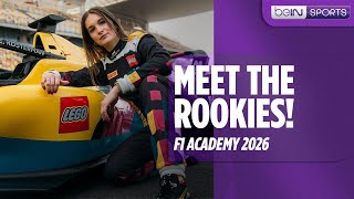 Introducing the Rookies of the 2026 F1 Academy Season!