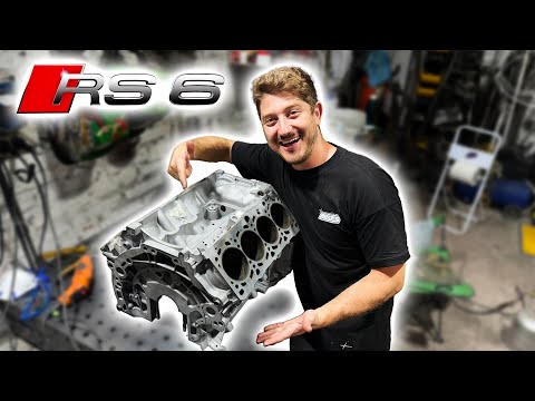 Soldamos el Block partido del V8 4.2L Audi RS6!!