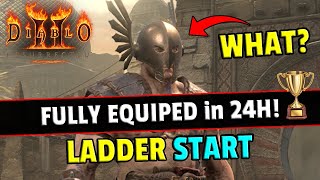 Insane Season 12 Start with a Frenzy barb! (Yes, a melee char...)