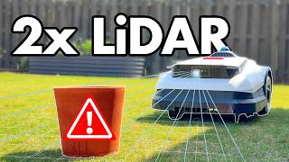 LiDAR + FPV + Dual Blades?! Meet the GOAT of Robot Mowers