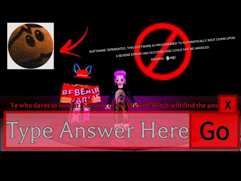 Bear Alpha Wicked Witch Code 07 2021 - how to get all badges in life alpha roblox