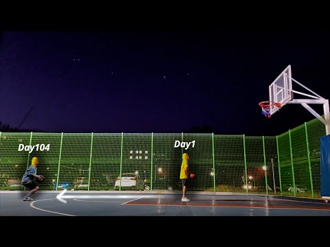 167cm 일반인 3점슛 변화 과정(2700시간) 167mm Stephen Curry's 3-pointer progress journey (2700 hours)