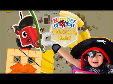 Learn Math with Pirate Gabby | Numberblocks Treasure Hunt Gameplay | Baby Playful #funmath