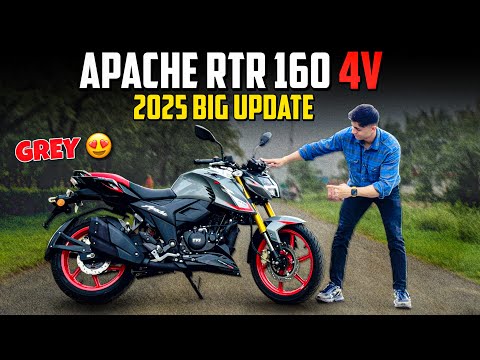New Updated 2025 Apache RTR 160 4V🔥 | TVS Apache 160 4V USD |