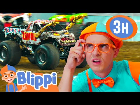 NEW BLIPPI Drives A MONSTER TRUCK! |  Blippi and Meekah Best Friend Adventures | Educational Videos