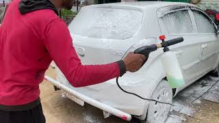 Today my bike shop open all bike modify bike out door  my new car I 20 full jag high presses woshing